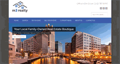 Desktop Screenshot of m3realty.com