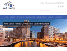 Tablet Screenshot of m3realty.com